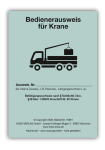 Bedienerausweis für Krane