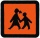 Schulbus-Schild Folie