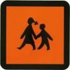 Schulbus-Schild Folie