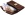 Geldtasche weinrot