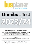 Omnibus-Test 2024 Busplaner